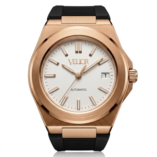 Velior Octa Rose Gold White Dial