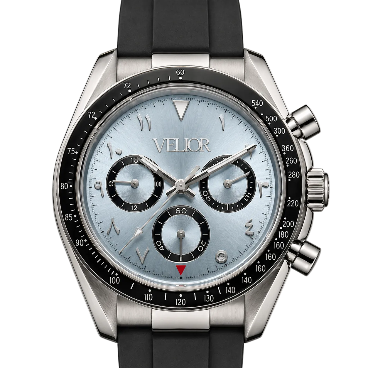 Velior Chronos Arabic Blue Dial