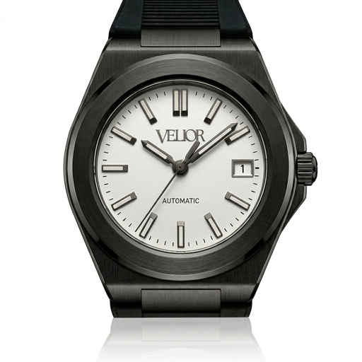 Velior Octa Black White Dial