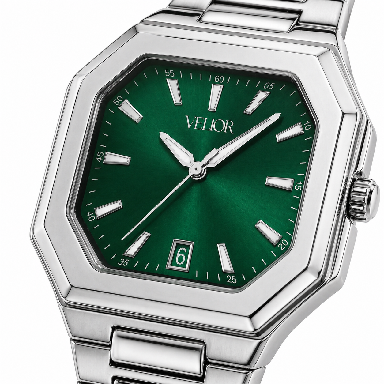 Velior Carré Green Dial