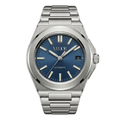 Velior Octa Silver Steel Blue Dial