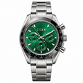 Velior Chronis Silver Green Dial