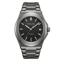 Velior Octa Silver Steel Black Dial