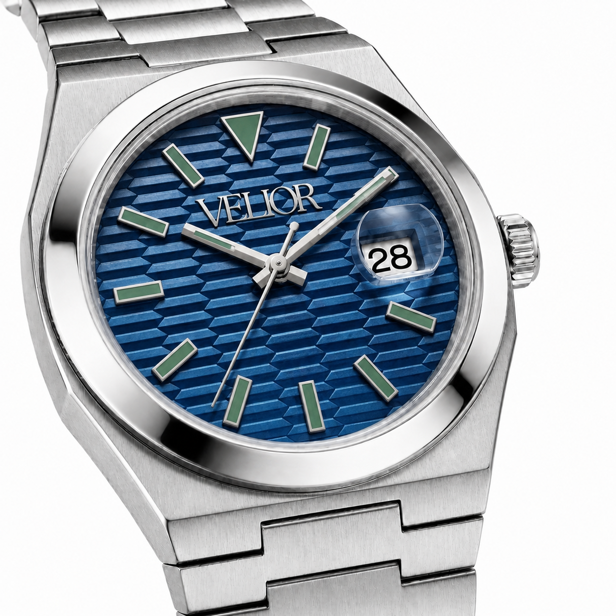 Velior Nautique Blue Dial