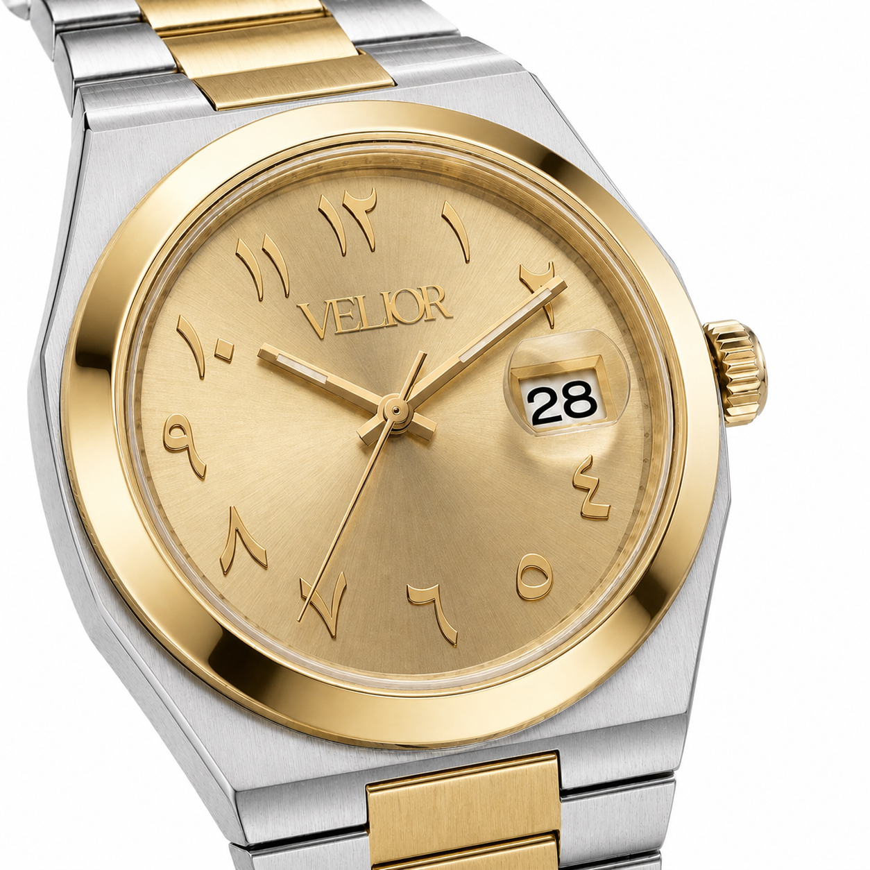 Velior Nautique Two-Tone Silver Gold Dial