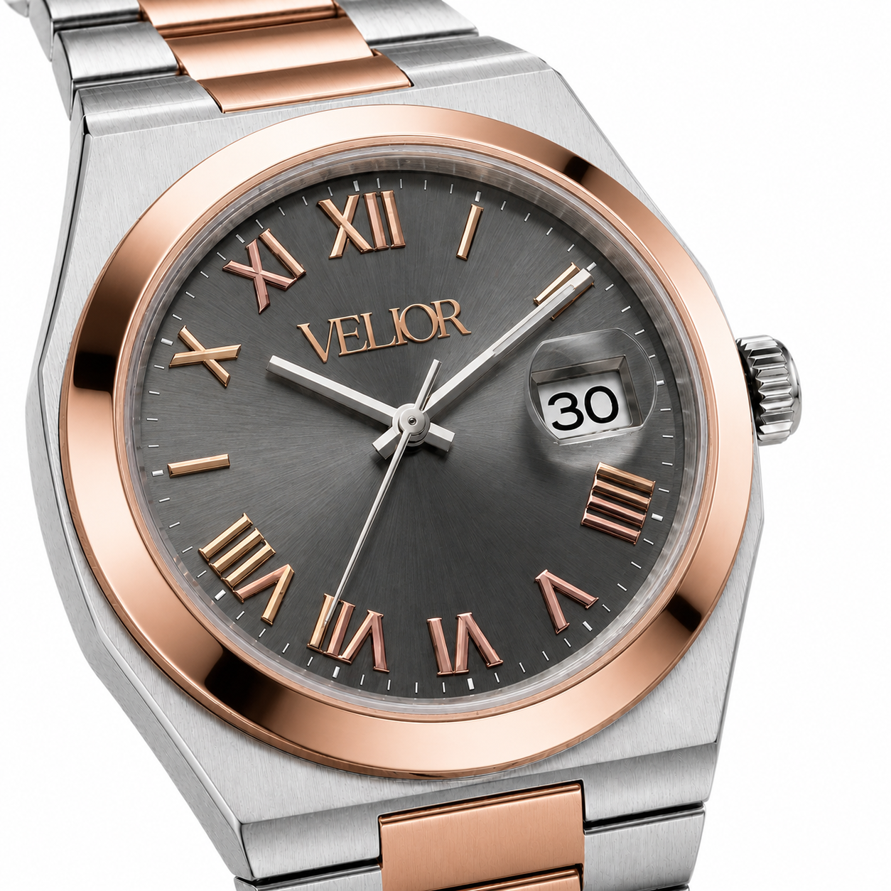 Velior Nautique Two-Tone Silver Rose Gold