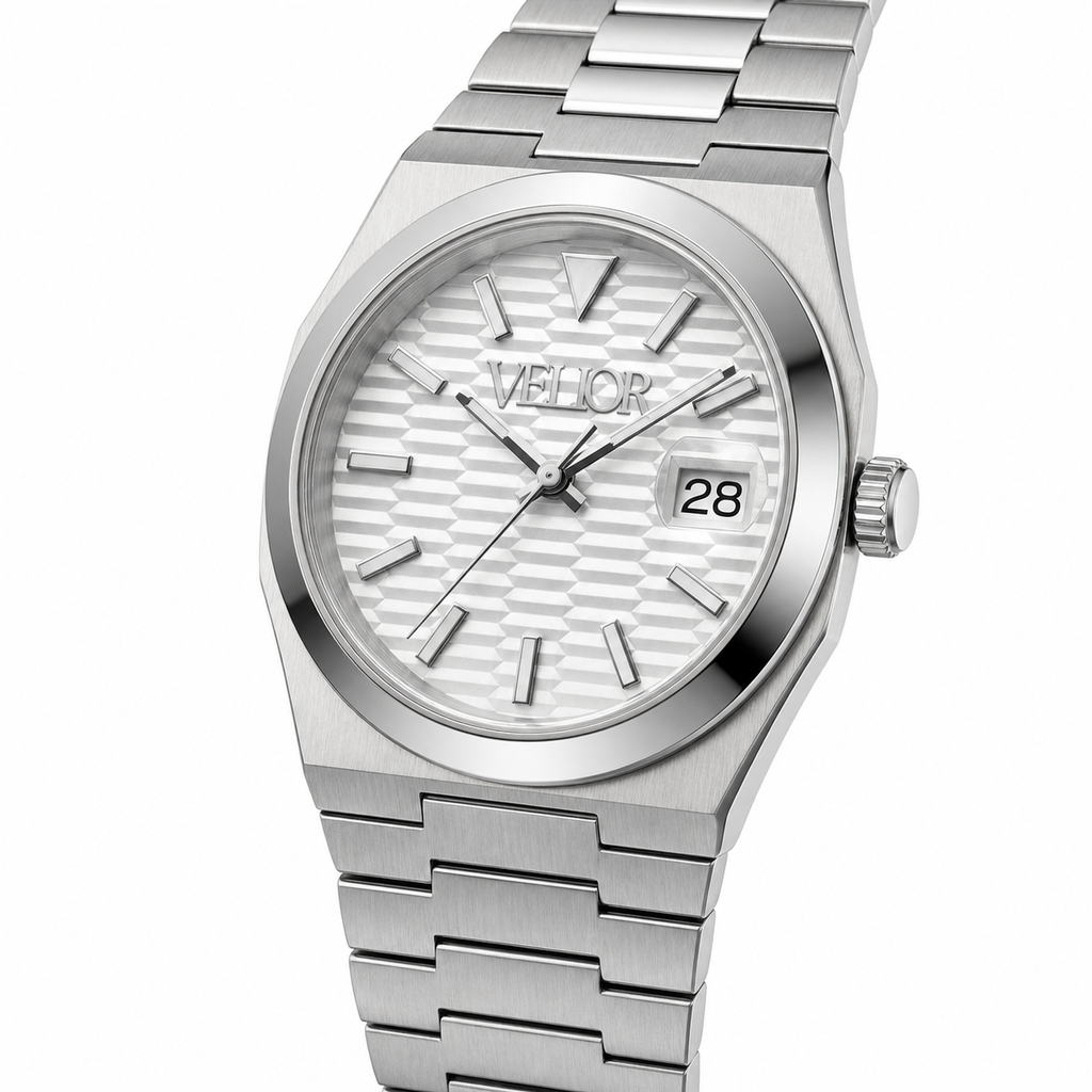 Velior Nautique White Dial
