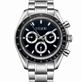 Velior Chronis Silver Black Dial