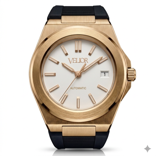 Velior Octa Gold White Dial