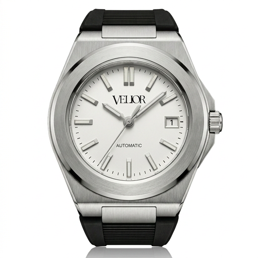 Velior Octa Silver White Dial