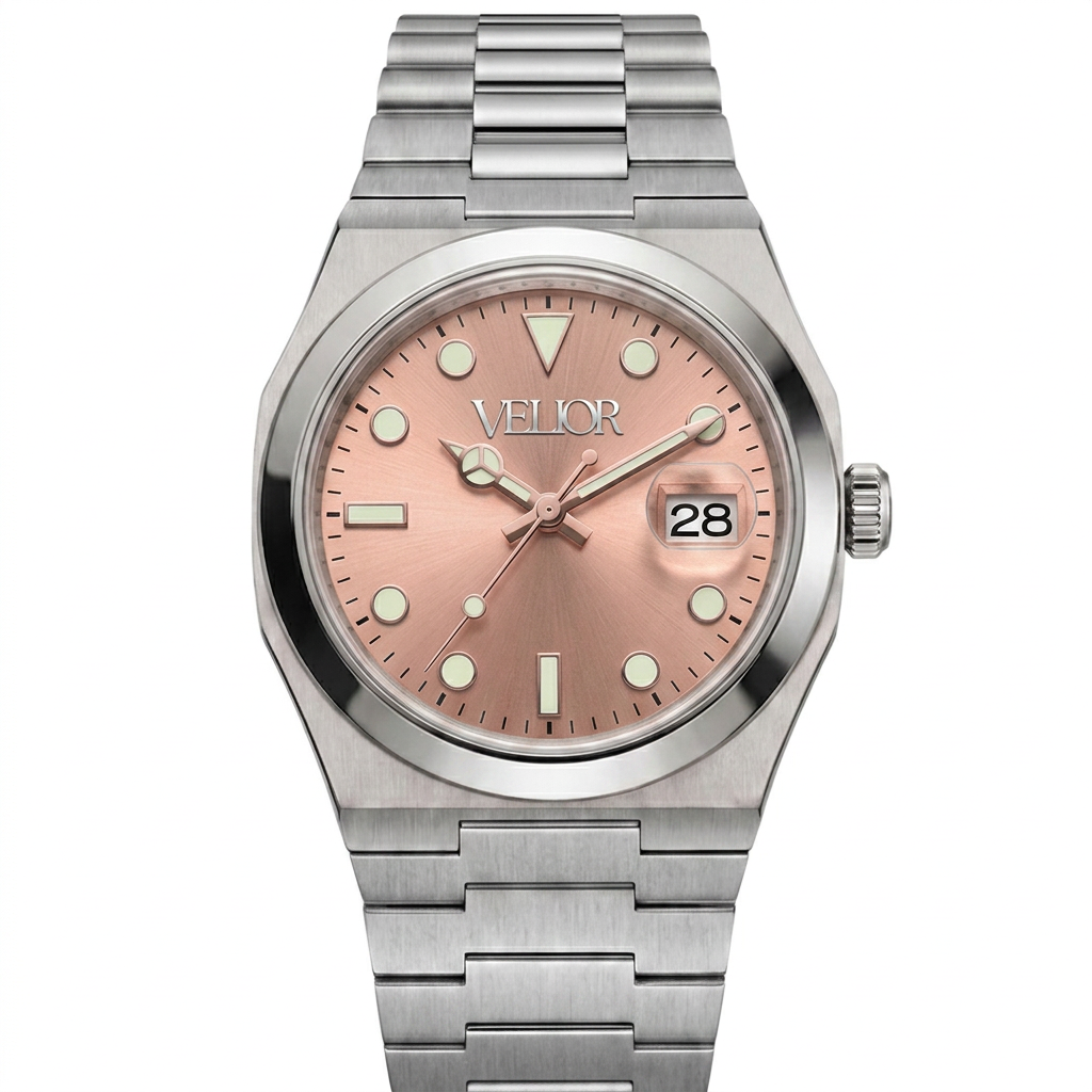 Velior Nautique Pink Dial