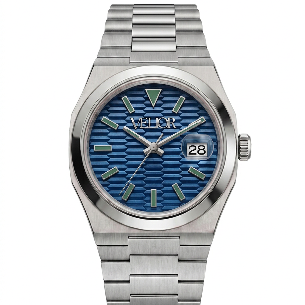 Velior Nautique Blue Dial