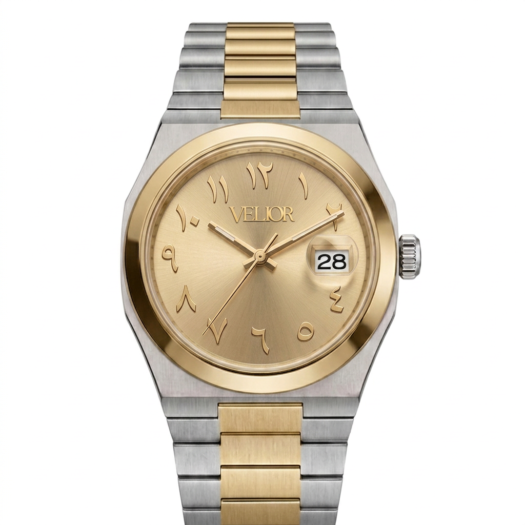 Velior Nautique Two-Tone Silver Gold Dial