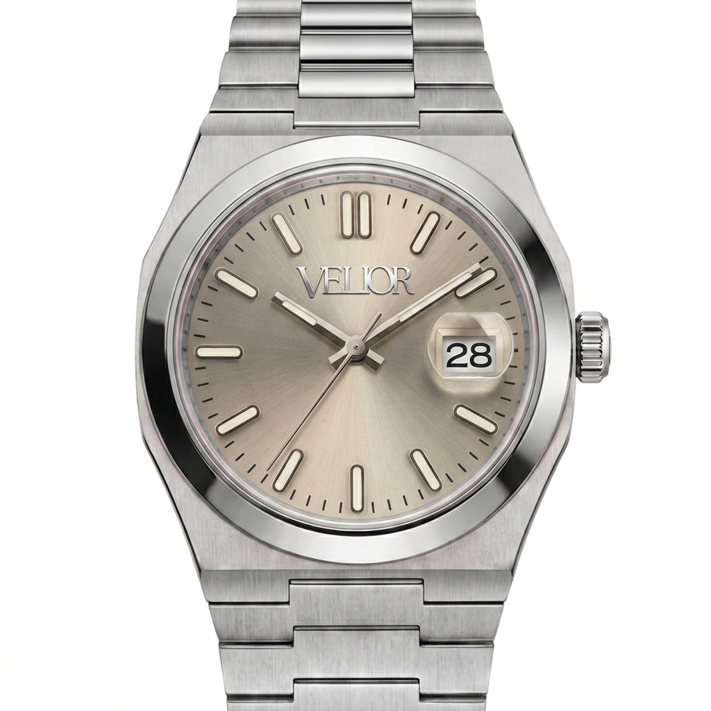 Velior Nautique Champagne Dial
