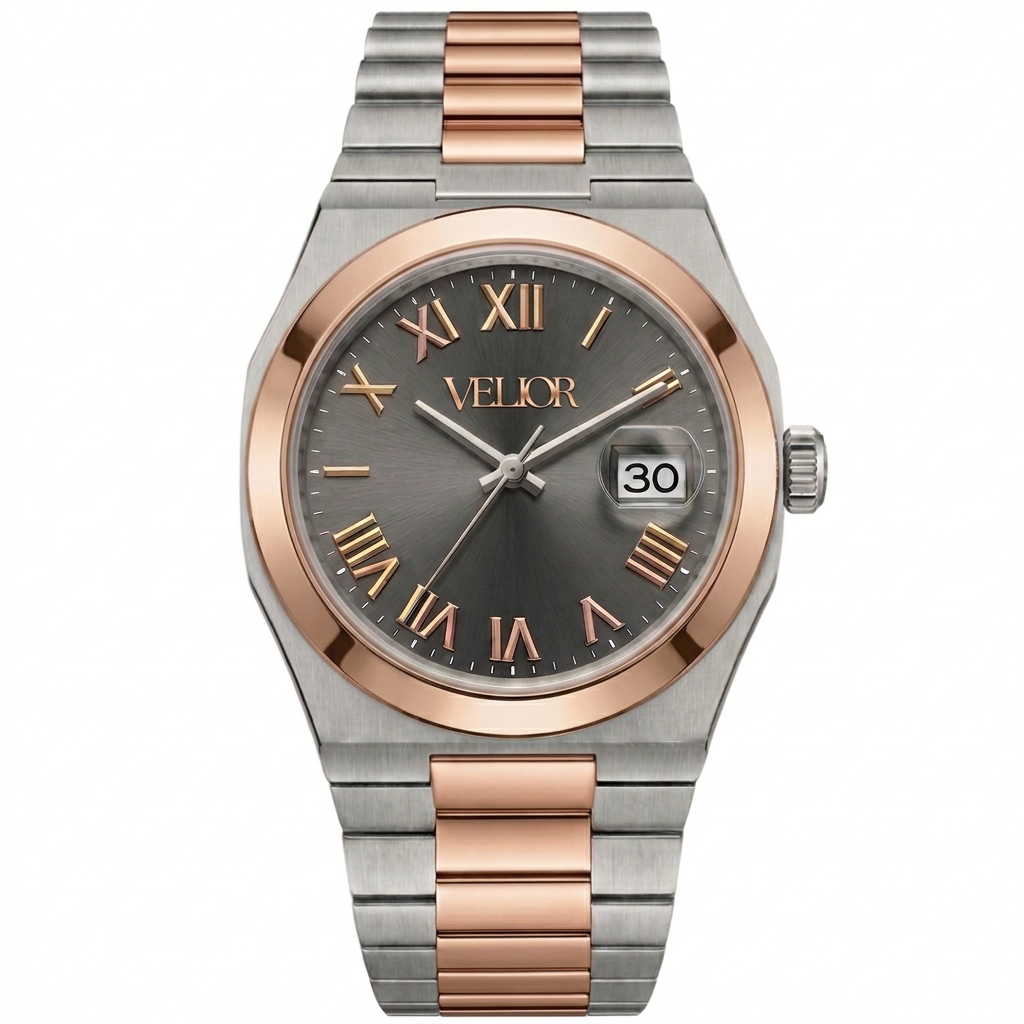 Velior Nautique Two-Tone Silver Rose Gold