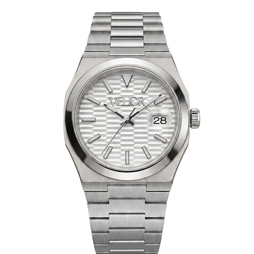 Velior Nautique White Dial
